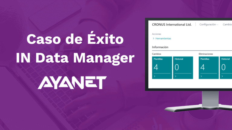 Caso de éxito IN Data Manager: Ayanet