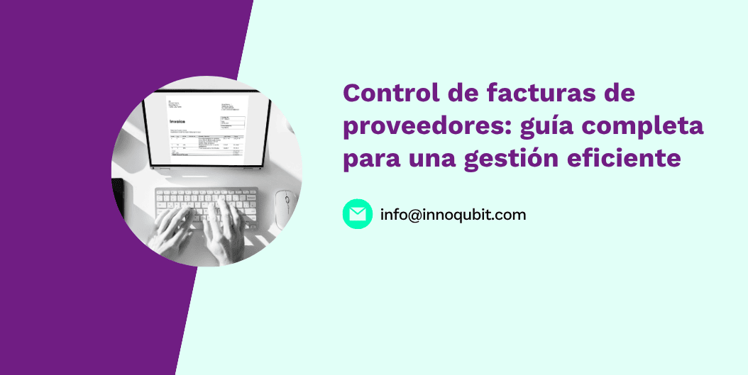 control de facturas de proveedores