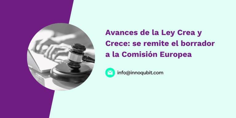 Avances de la Ley Crea y Crece: se remite el borrador a la Comisión Europea