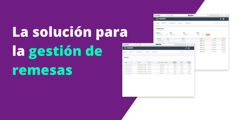 La solución para la gestión de remesas