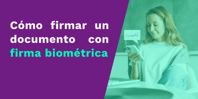 Cómo firmar un documento con firma biométrica