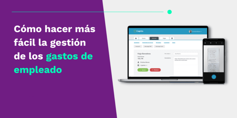 Cómo hacer más fácil la gestión de los gastos de empleado