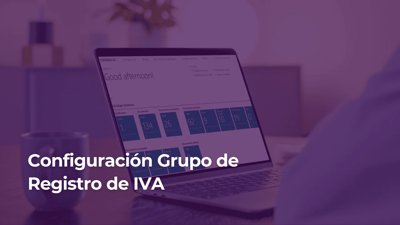verifactu business central registro iva