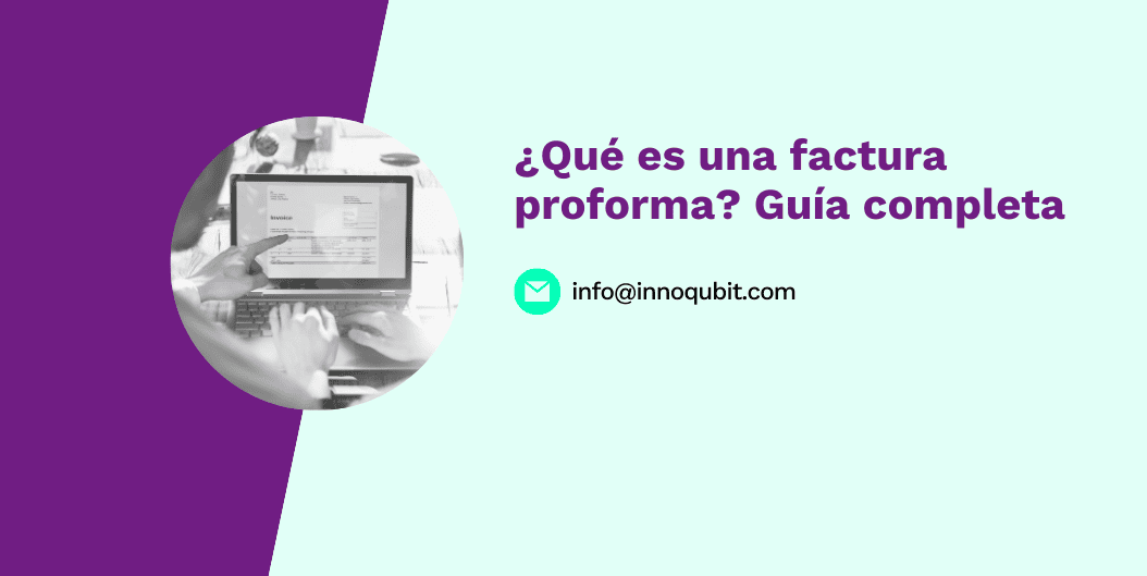 que es una factura proforma