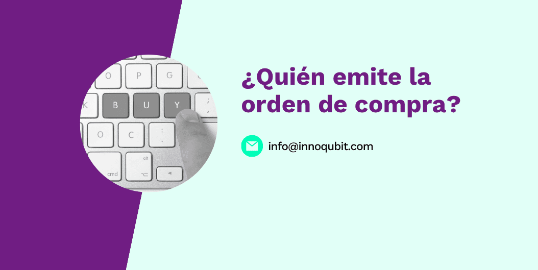 quien emite la orden de compra